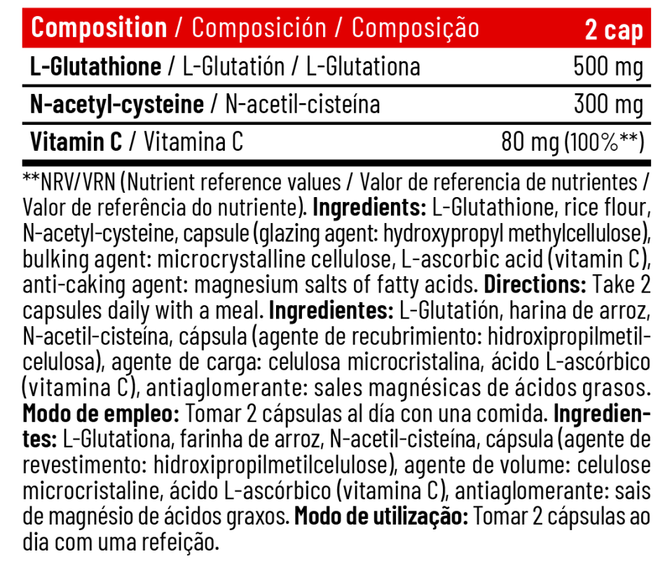 УЛЬТРА ГЛУТАТІОНОВИЙ КОМПЛЕКС 60 капсул